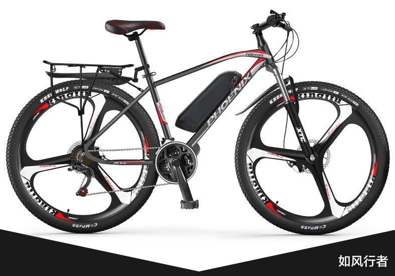 凤凰X1电动自行车测评: 搭载27寸轮胎, 7级变速, 助力续航280公里