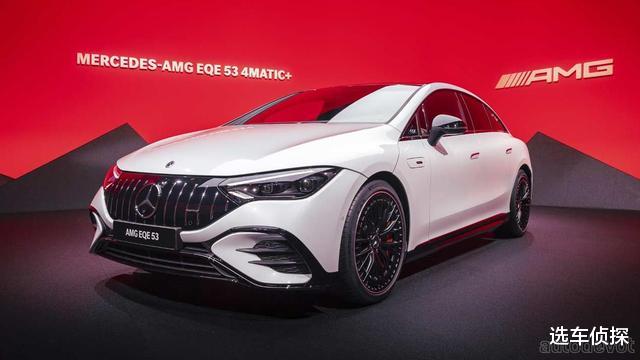 2023款奔驰EQE53 AMG, AMG的百万级高性能纯电动车什么样